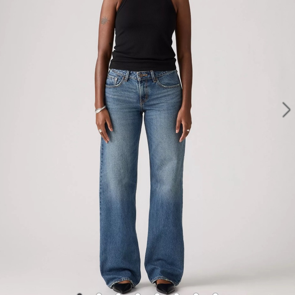 Levi's Women's Straight Leg Blue Jeans